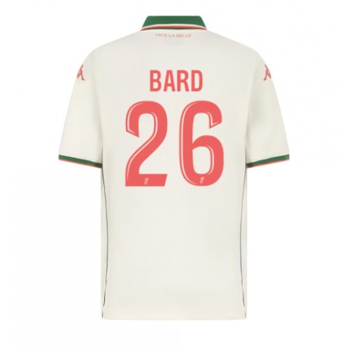 OGC Nice Melvin Bard  #26 Replika Bortatröja 2025-26 Kortärmad